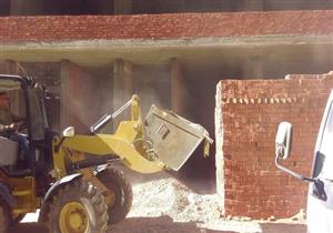  وقف أعمال البناء لـ 9 مبانى مخالفة بالمنيا 