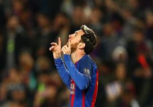 4 أرقام جديدة لميسي بهدفه في شباك مونشنجلادباخ (فيديو)