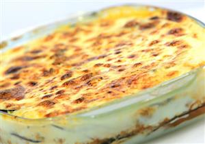 طريقة عمل المسقعة بالبشاميل 