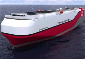 ''السفينة الخضراء'' تعمل بالشمس وتحمل 7500 سيارة وقطار.. فيديو