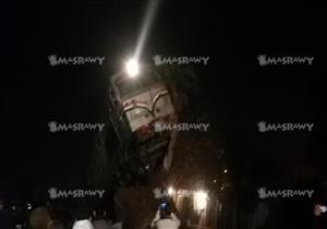 النقل: 70 مصابا في حادث قطار بني سويف