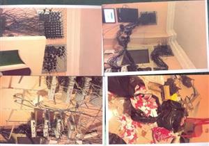 ضبط شبكة تمرير المكالمات الدولية بعين شمس 