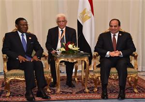السيسي يلتقي رئيس غينيا الإستوائية.. ويؤكد: مستعدون لتقديم الدعم اللازم