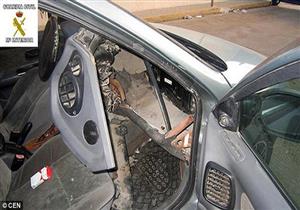 الشرطة الإسبانية تعثر على 3 لاجئين مخبئين في سيارة على الحدود