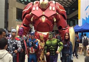 بالصور-"ميكرفير القاهرة".. احتفالية للابتكار والابداع بالجريك  كامبس