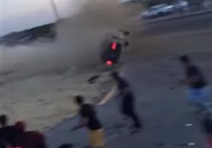 بالفيديو- مصرع شاب سعودي اثناء ممارسته التفحيط بسيارته