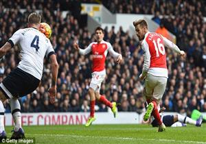 هدف أرسنال الرائع "بكعب رامسي" في مرمى توتنهام بديربي شمال لندن