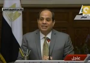 السيسي: "أنا قولت للاخوان أنا مش اخوان ومش هبقى اخوان انا مسلم"