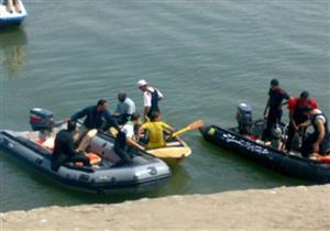 إنقاذ سيدة وابنها من الغرق بنيل سوهاج