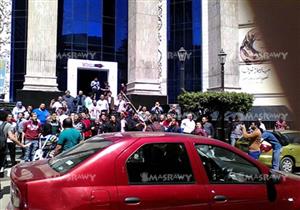بالصور- تظاهرة أمام نقابة الصحفيين رفضاً للتنازل عن "تيران وصنافير"