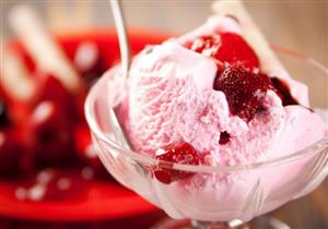 طريقة عمل أيس كريم بالصمغ العربي 