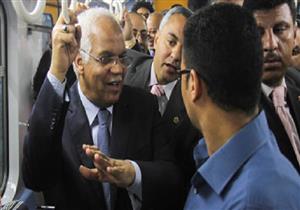 وزير النقل يتفقد محطتي مترو البحوث والجيزة