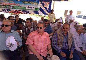 بالصور - وزير الزراعة يتفقد المزرعة النموذجية للزيتون بـ"الطور"