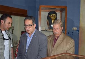 وزير الأثار يفتتح قاعة بانوراما تاريخ مصر العسكرى لأثار سيناء