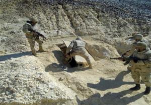 ضبط مخزن متفجرات داخل كهف جبلي بوسط سيناء 