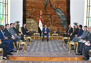 السيسي لوفد أمريكي: مجلس النواب يضم نسبة غير مسبوقة من الشباب والمرأة