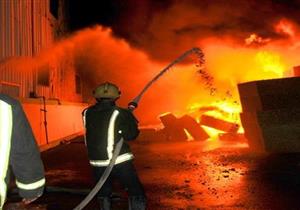 السيطرة علي حريق بورشة نجارة بمدينة القنايات بالشرقية