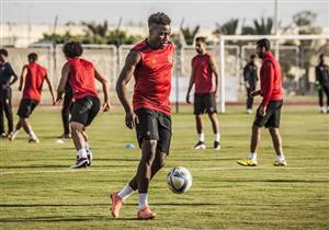 الأهلي ينهي مرانه الأخير لمواجهة أسوان بحضور مدير الأمن