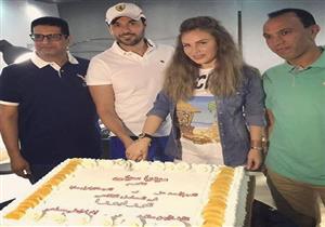 نيكول سابا وأحمد عز يحتفلان بـ "تورا بورا"