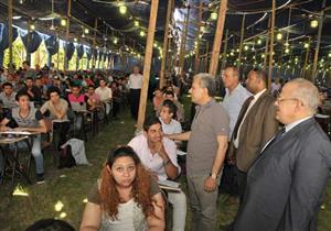 بالصور - جابر نصار يتفقد لجان امتحانات كلية الحقوق بجامعة القاهرة