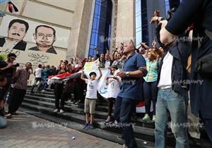 الأمن يمنع وصول مسيرة للمحاميين لنقابة الصحفيين للتضامن معهم