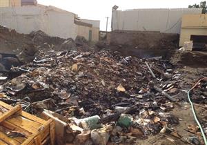 اندلاع حريق بكمية من المخلفات بفيصل