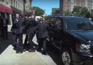 مشادة بين حرس أردوغان والأمن السري الأمريكي