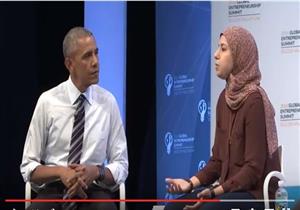 بالفيديو والصور- قصة المهندسة المصرية التي نالت إعجاب أوباما في قمة ستانفورد