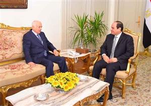 السيسي يستقبل نبيل العربي بمناسبة اختتام مهام عمله كأمين لجامعة الدول العربية