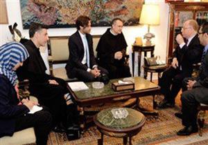 وفد الفاتيكان خلال لقائه "النمنم": مؤتمر عالمي يضم 400 قيادة دينية بمصر قريبًا