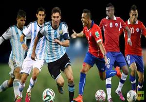 كوبا أمريكا- (الأرجنتين × تشيلي) في نهائي مبكر