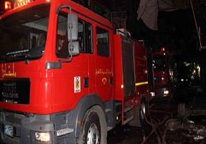 إصابة 4 أشخاص باختناق في حريق سوق الجمعة 