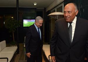 الخارجية تعليقًا على مشاهدة شكري لنهائي اليورو مع نتنياهو : "دقيقة ومشي"