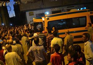 بالصور.. دكرنس تشيع ابنها ضحية تفجير العريش