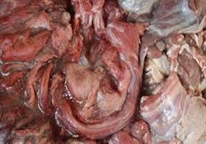 ضبط 100 كيلو مشتقات لحوم فاسدة بأسيوط 