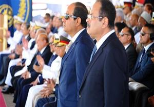 السيسي يصل أكاديمية الشرطة للاحتفال بتخرج دفعة جديدة لكلية الشرطة