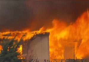 إجلاء المئات بسبب حريق غابات شرق لوس أنجليس