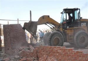 إزالة التعديات على مساحة 100 فدان بإدكو في البحيرة