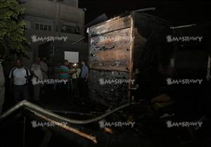 بالصور.. مصدر أمني يكشف تفاصيل حريق مسرح البالون بالعجوزة