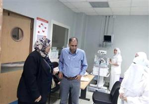 وكيل الصحة بالمنوفية تزور مستشفى الباجور وتحيل مسؤولا للتحقيق