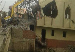 إزالة مسجد لتوسعة مزلقان بالمنوفية وهدم مزرعة لتطوير الطريق الإقليمي