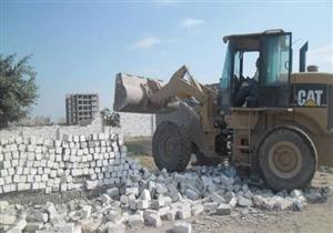 إزالة تعديات على 2250 مترًا بالمنصورة