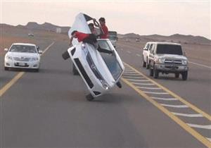 بالفيديو.. شاب سعودي يدفع حياته ثمنًا للعب بالسيارات