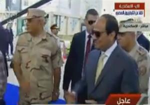 السيسي يفتتح مستشفى مشروع بشاير الخير 1 بغيط العنب