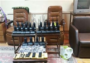 تأمين محور قناة السويس تضبط أجهزة تتبع ولاسلكي من الصين 