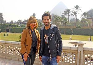 لميس الحديدي تستضيف نجم المنتخب محمد صلاح في حلقات مسجلة