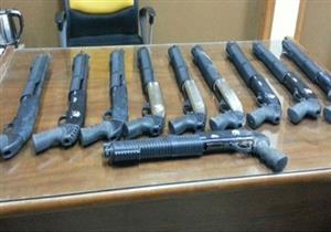 ضبط 3 بنادق خرطوش وكمية من الأفيون في قنا