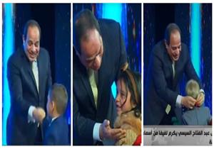 أطفال الشهداء أبطال إحتفالية الشرطة في عيدها الـ  65