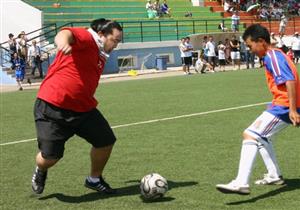 فقدان الوزن الهدف الرئيسي لمسابقة كرة قدم للتخسيس في إنجلترا