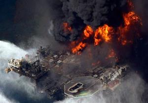 السيطرة علي حريق بمستودع نفطي جنوب إيران